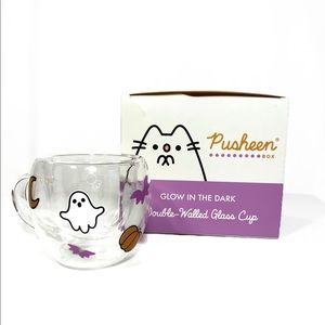 Pusheen | Boosheen Double-Walled Glow in the Dark Glass Cup - from 2021 Fall Box